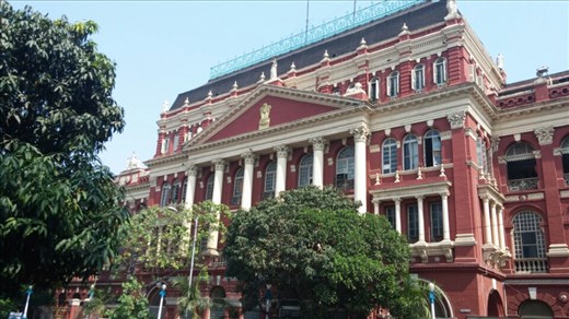 Front of the writers building- 