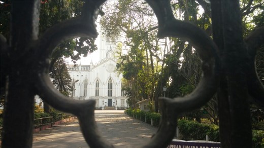 A church that was closed to visitors because of holi but reputed to be beautiful inside