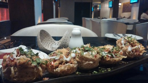 Pani puri preassembled