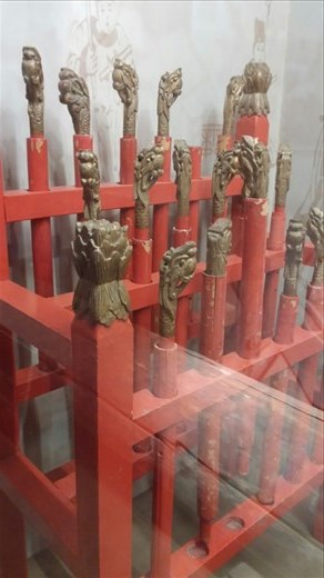 Swords used during ceremonies in the Confucius Temple
