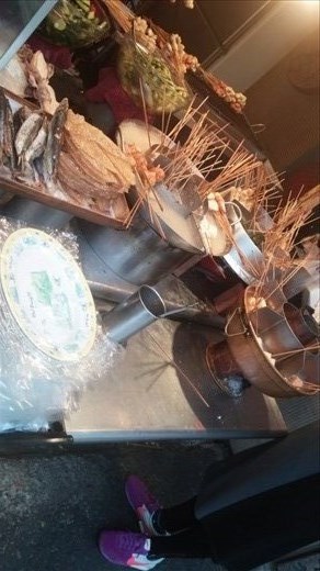 A satay place where you can pick what you want on your stick- delightful!