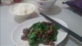 Beef with greens- amazing dish! Beef was so incredibly tender.: by cfitchey, Views[977]