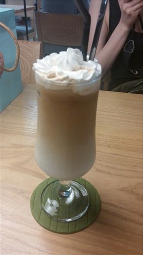 Haven't seen a latte this fancy since Russia.