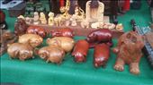 The native peoples of the area enjoy wood carving and sell these objects in the tourist shops.: by cfitchey, Views[281]