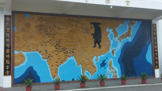 Did I mention he walked from China to India?