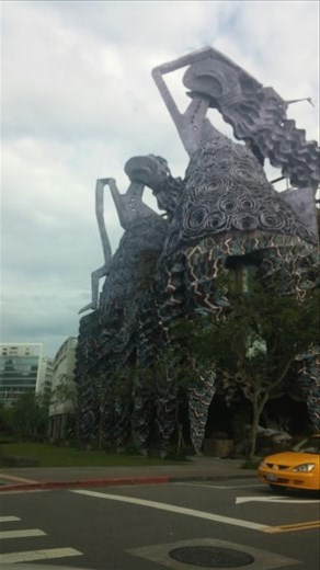 Gaudi-esque restaurant created by two women artists. Fantastic!