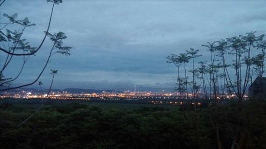 View of Taipei from the suburbs