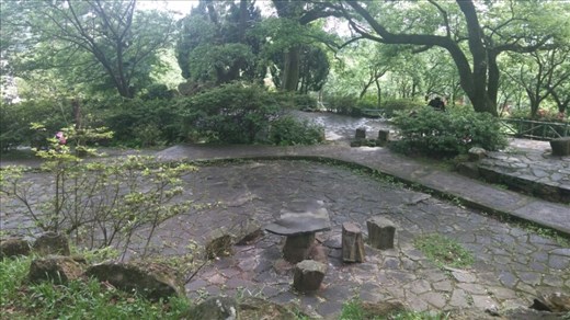 The lower part of the park was developed and landscaped with picnic areas and walking trails.