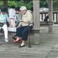 Old ladies playing cards at the park. Kind of a strange place to do this. Views[185]