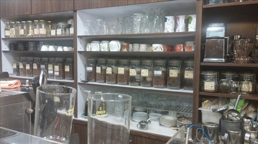 Learning about coffee and tea in Taipei.