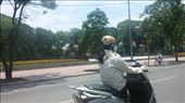 Even the moped riders cover up with face masks and riding jackets: by cfitchey, Views[246]