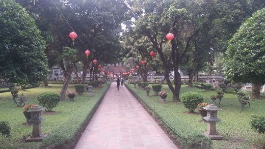 Temple of Literature - interior