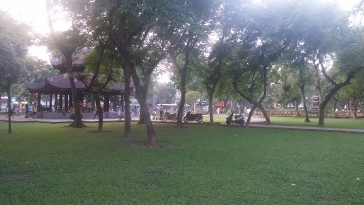 Public park in Hanoi