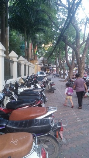 Moped parking