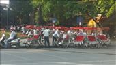 The last of the bicycle rickshaws - only tourists use these now. : by cfitchey, Views[306]
