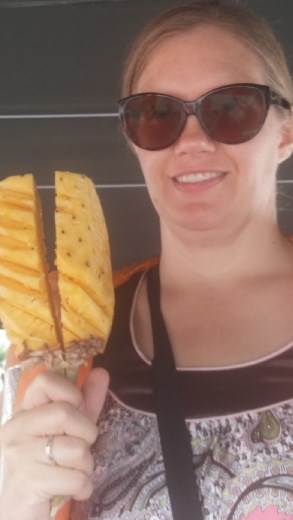 My pineapple lollipop!