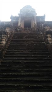 Stairway leading to the main temple interior: by cfitchey, Views[226]