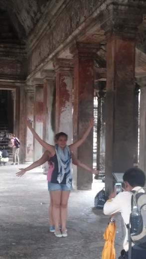 There used to be a statue on this spot that looked much as these girls are posing