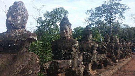 These warriors are spiritual guardians of the gate