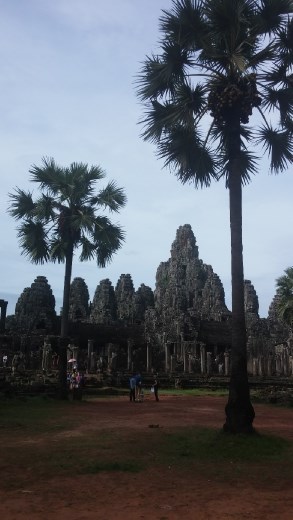This is the second temple complex we visited - I call it the Palace of Faces