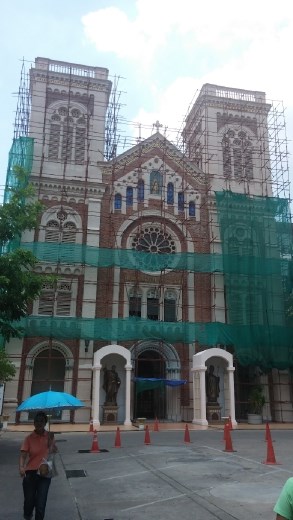 A Catholic church we saw on the tour