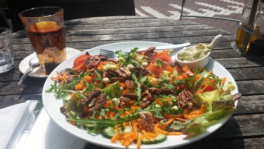Delicious vegan salad!