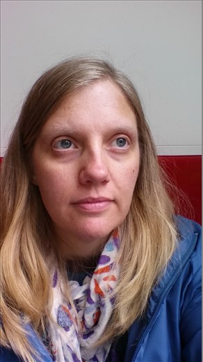 Taking cover from the rain in yet another coffee shop