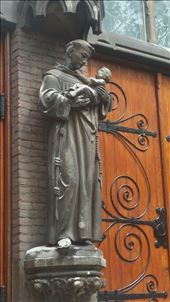 Statue in front of Maria Van Jessekerk: by cfitchey, Views[334]