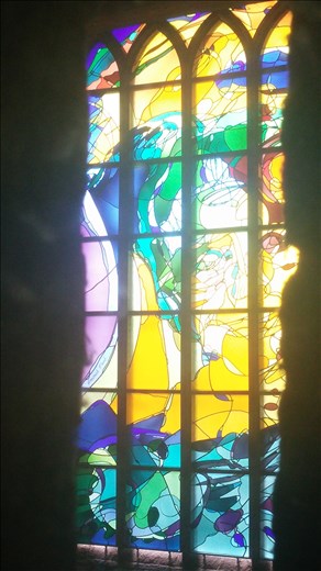New Church stained-glass window