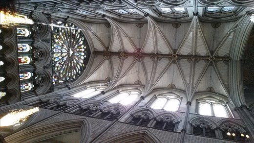 Vaulted ceiling