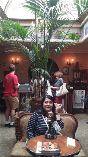 Liz answers the phone at Sherlock's house.