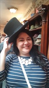 Liz tries on Sherlock's top hat.: by cfitchey, Views[413]