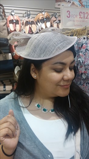 Liz bought two fascinators.