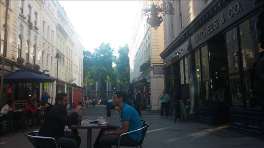 Outside the British Museum