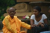A bhikkuni engrossed in a conversation : by chagacliqs, Views[380]
