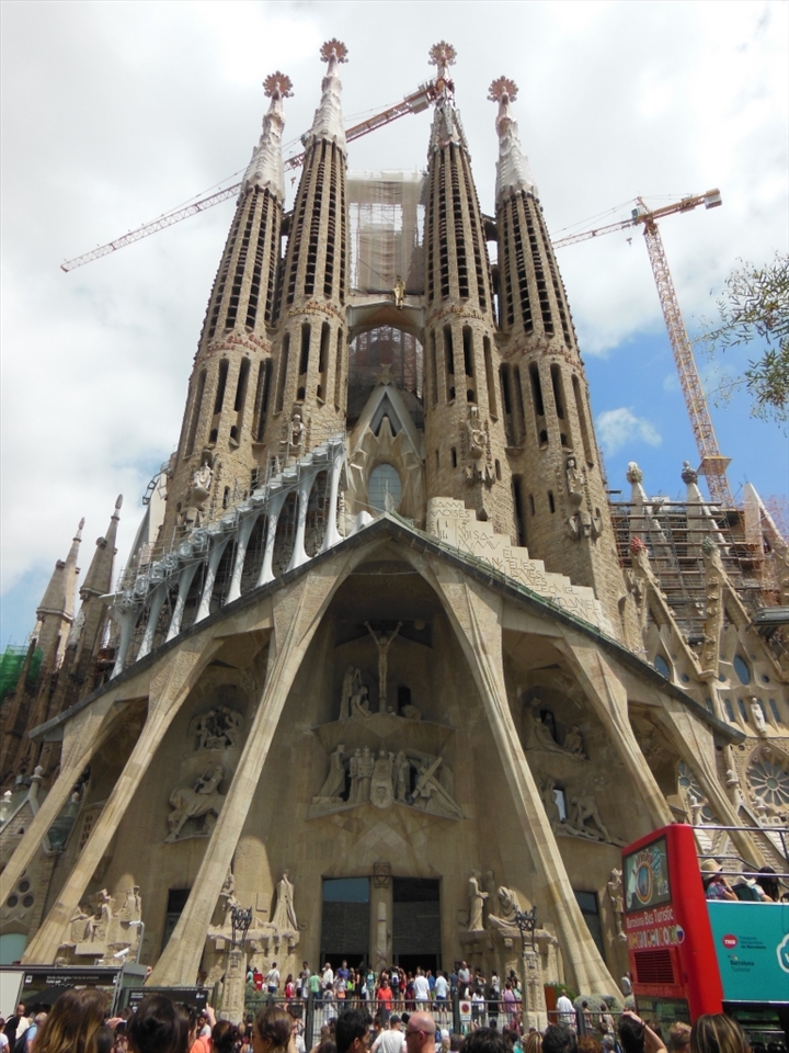 La Sagrada Familia, Barcelona, Spain