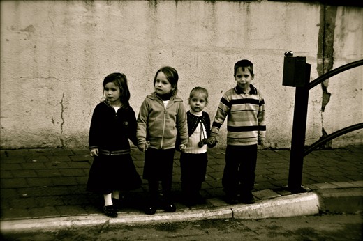 Waiting for the children to learn how to love by giving them hope.