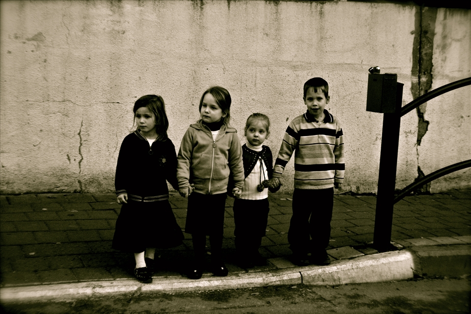 Waiting for the children to learn how to love by giving them hope.