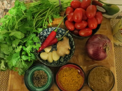 The main ingredients - the fresher, the better.