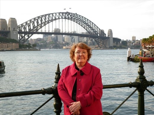Sydney Harbour Bridge by day (with mother dearest)