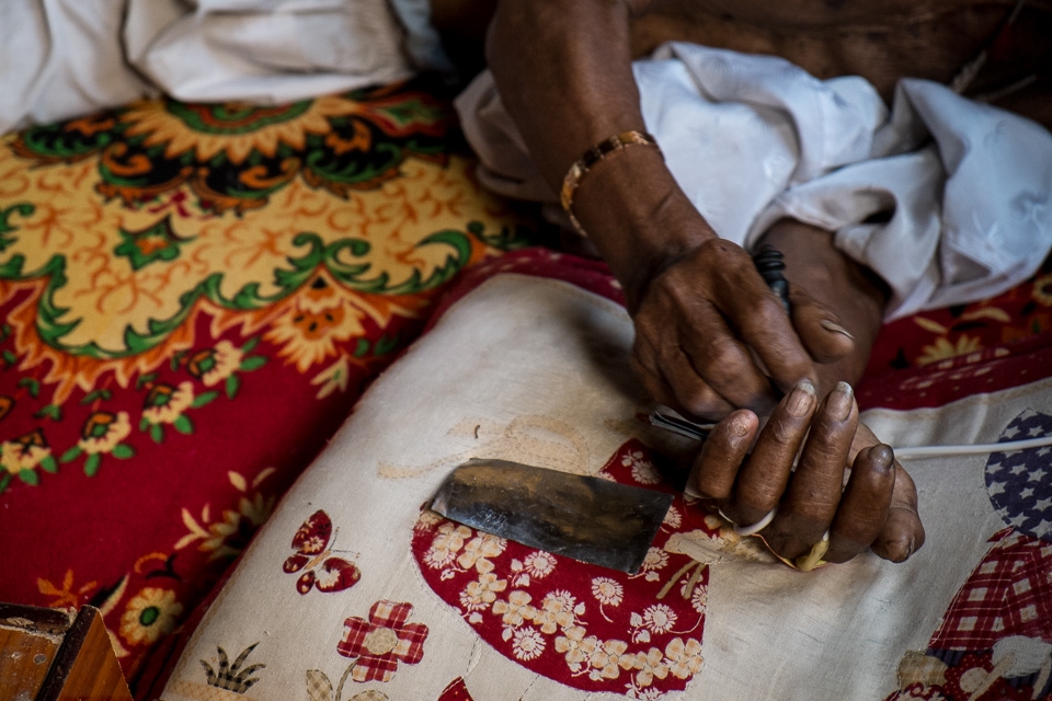 Though we expressed concern at his state he dismissed us saying he was feeling better since the doctor had come by and started him on his infusion.  He quickly got down to the business of making me a talisman inscribing magical spells onto a piece of lead.