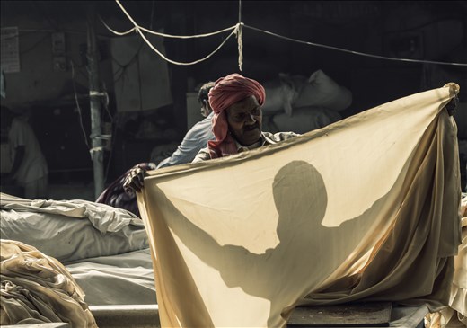 The shadow of life.I took this photograph in delhi's Community washerman place.