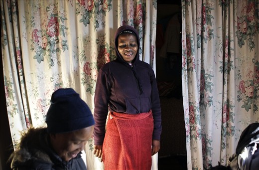 A smile says it all, for Nomzamo, to receive ARV medication on a regular basis i