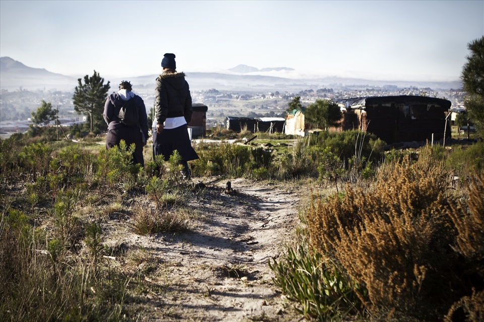 Through the support of local NGO Themba Care Xnesh and Cindy are able to serve a