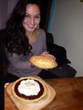 Me with both pies - ready to enjoy!: by chelseyenroute, Views[246]