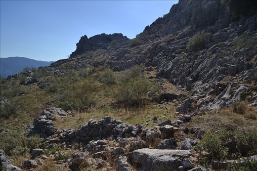 Ruins in Los Riscos, Cartajima