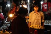 Saleswoman in the street market photo 2, Chiang Mai: by chiangmai, Views[372]