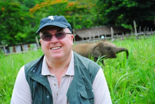 Baby likes me....the mama is coming after me off to the left