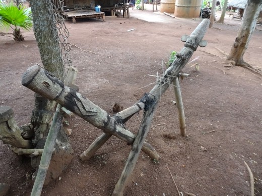 Totem to ward off evil spirits.