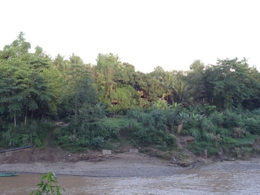 Sunset view while eating dinner